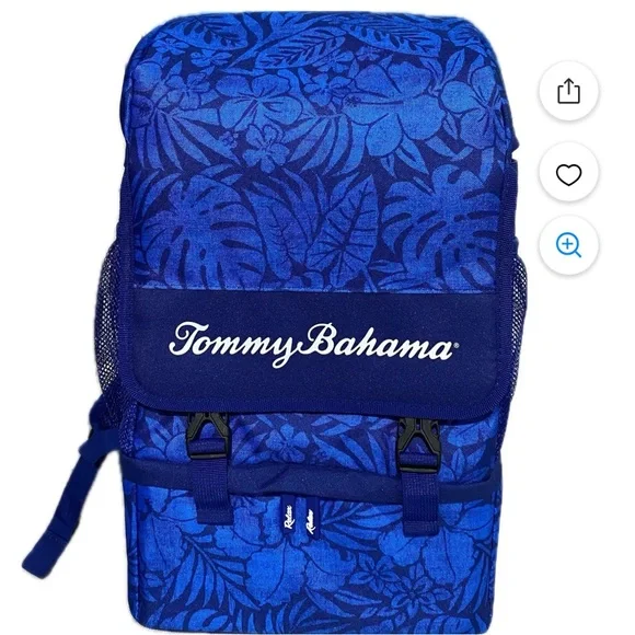 NWT Tommy Bahama Tropical Insulated Backpack Cooler. - Picture 2 of 12